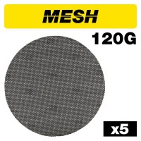 TREND AB/225/120M MESH ORBITAL SAND DISC 5PC 225MM 120G