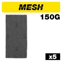 TREND AB/OSC/150M MESH DELTA SHEET SAND DISC 5PC 93MM 150G